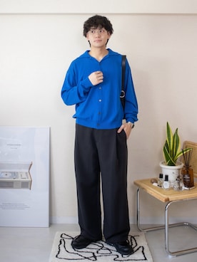 「アイテム（キーホルダー）」を使った、ともきさん（メンズ・168cm）の春コーディネート