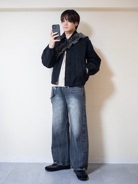 「アイテム（アクセサリー）」を使った、ともきさん（メンズ・168cm）の秋コーディネート