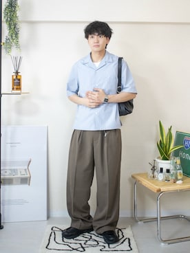 ともきさん（メンズ・168cm）の春コーディネート