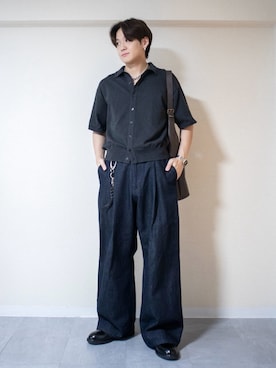 「アイテム（財布/小物）」を使った、ともきさん（メンズ・168cm・20代）の秋コーディネート