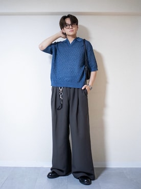 「アイテム（腕時計）」を使った、ともきさん（メンズ・168cm）の秋コーディネート