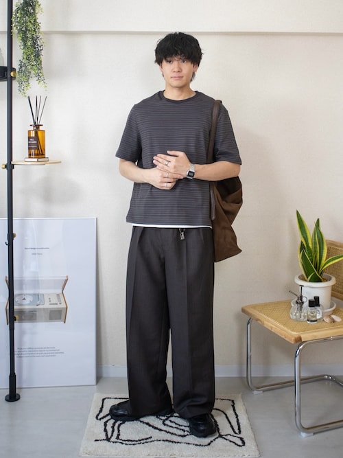 LIDnM（リドム） 指輪 リング Llife BOTTON BAND RING メンズ
