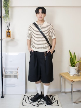 ともきさん（メンズ・168cm）の夏コーディネート