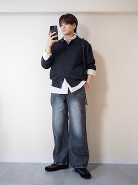 「アイテム（ブレスレット）」を使った、ともきさん（メンズ・168cm・20代）の秋コーディネート