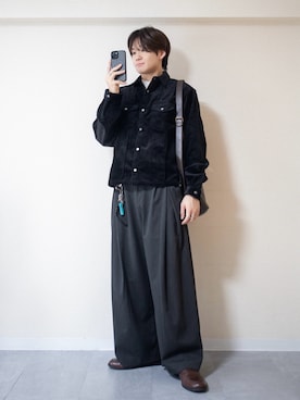 「アイテム（キーホルダー）」を使った、ともきさん（メンズ・168cm・20代）の秋コーディネート