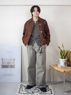 ともきさん（メンズ・168cm）の春コーディネート