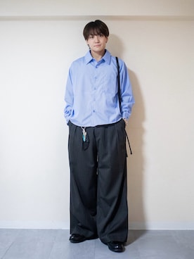 「アイテム（キーホルダー）」を使った、ともきさん（メンズ・168cm・20代）の秋コーディネート