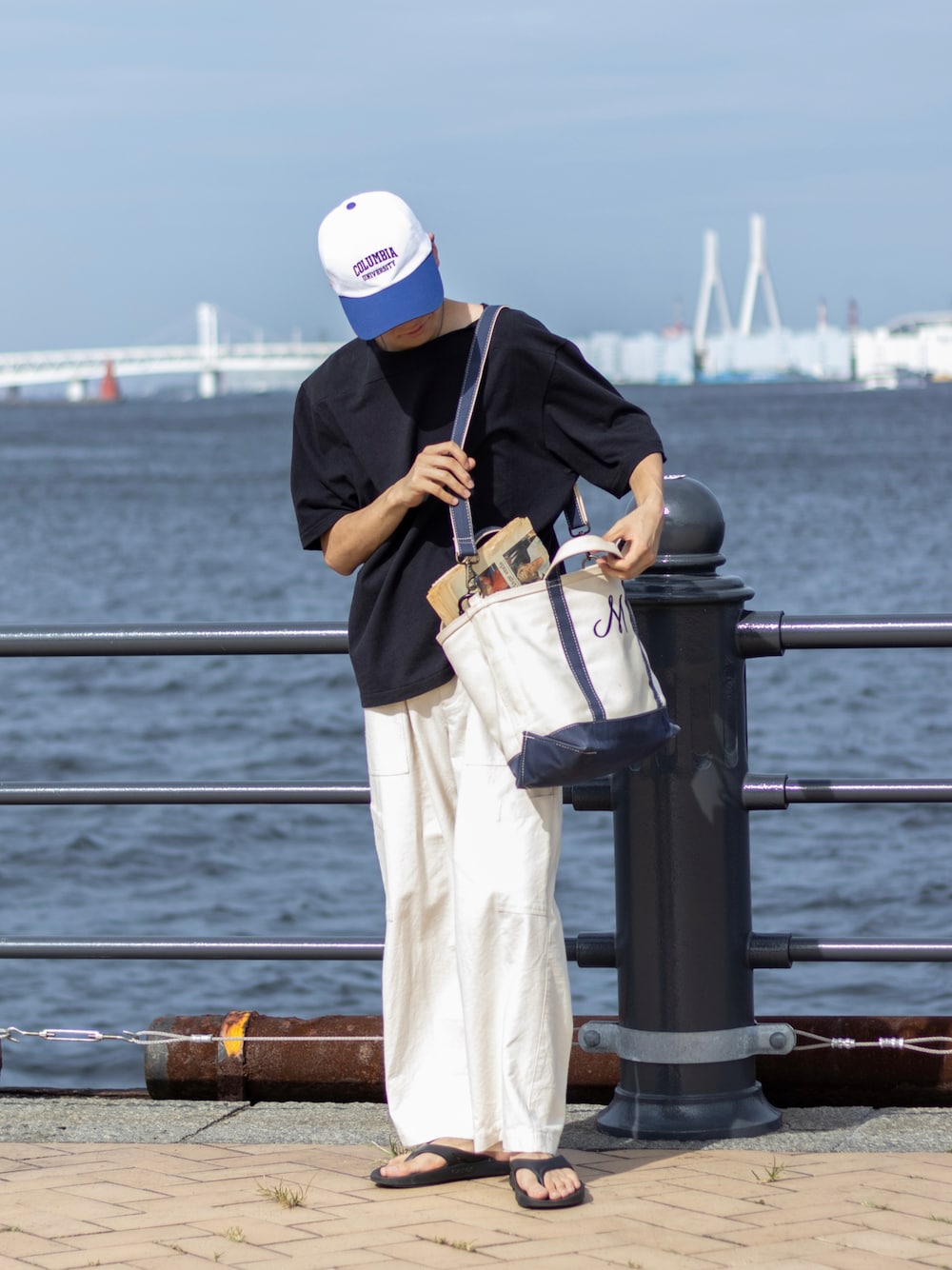ともき｜L.L.Beanのトートバッグを使ったコーディネート - WEAR