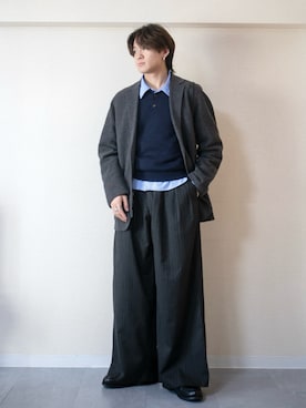 「アイテム（キーホルダー）」を使った、ともきさん（メンズ・168cm・20代）の秋コーディネート