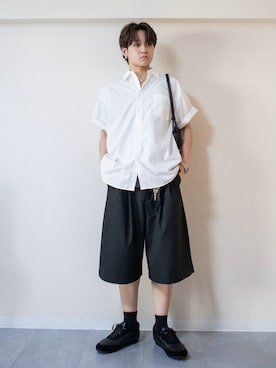 「アイテム（デジタル腕時計）」を使った、ともきさん（メンズ・168cm・20代）の秋コーディネート