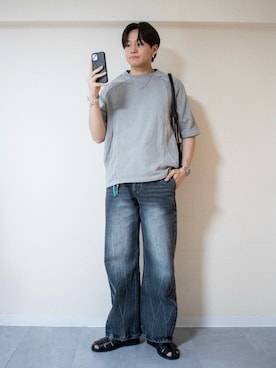 「アイテム（キーホルダー）」を使った、ともきさん（メンズ・168cm・20代）の秋コーディネート