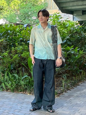「アイテム（腕時計）」を使った、ともきさん（メンズ・168cm・20代）の夏コーディネート