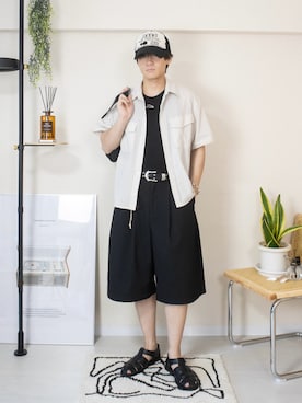 ともきさん（メンズ・168cm）の夏コーディネート