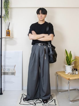 「Paraboot（パラブーツ）のアイテム」を使った、ともきさん（メンズ・168cm）の秋コーディネート