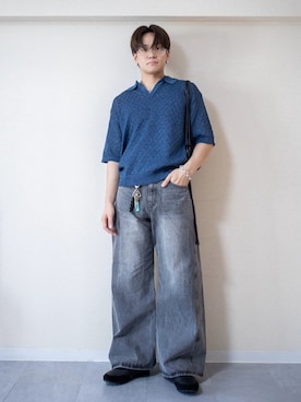 「アイテム（財布/小物）」を使った、ともきさん（メンズ・168cm・20代）の秋コーディネート