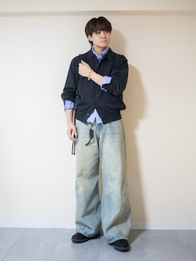 「アイテム（ドレスシューズ）」を使った、ともきさん（メンズ・168cm）の秋コーディネート