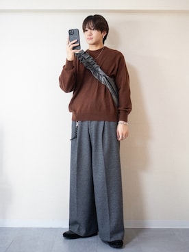 「アイテム（キーホルダー）」を使った、ともきさん（メンズ・168cm・20代）の秋コーディネート