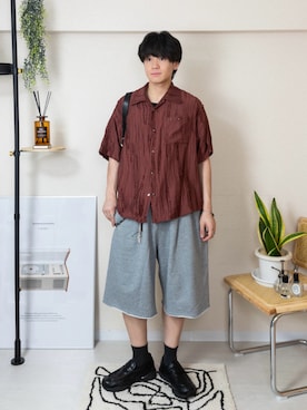 ともきさん（メンズ・168cm）の夏コーディネート