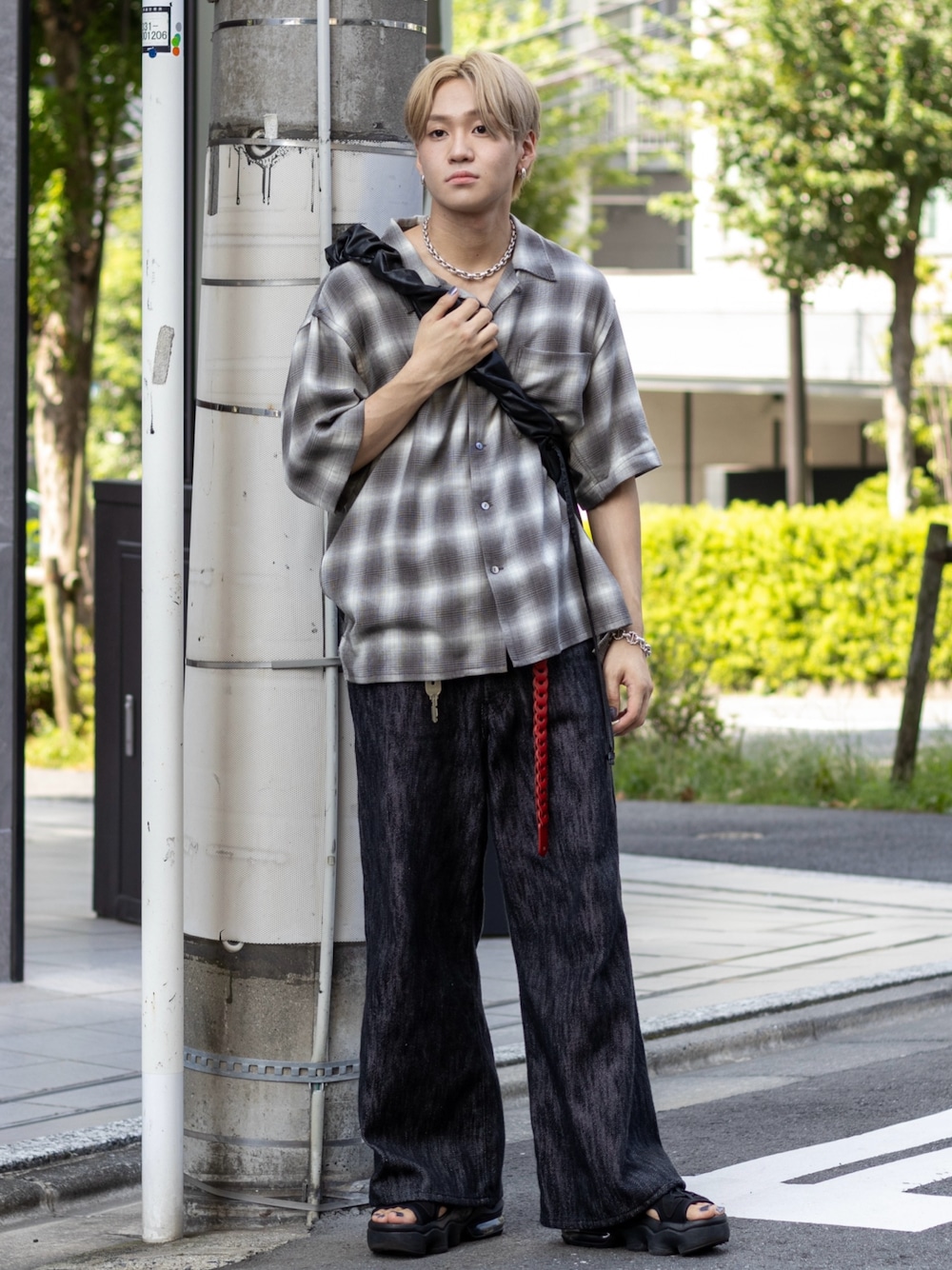 ともき｜LIDNMのデニムパンツを使ったコーディネート - WEAR