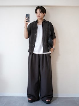 「CASIO（カシオ）のアイテム」を使った、ともきさん（メンズ・168cm）の夏コーディネート