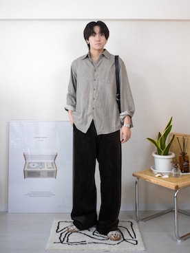 「CASIO（カシオ）のアイテム」を使った、ともきさん（メンズ・168cm）の春コーディネート