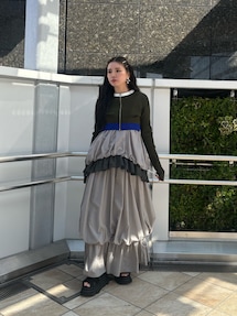 VOLUME BALLOON TOP【セットアップ着用可能】｜アンスリード（UN3D