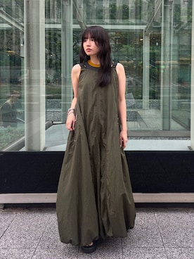 「ラメニット」｜HINATAさん（レディース・152cm）の夏コーディネート