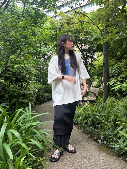 セール】GLITTER LAYERED KT SK / グリッターレイヤードニット