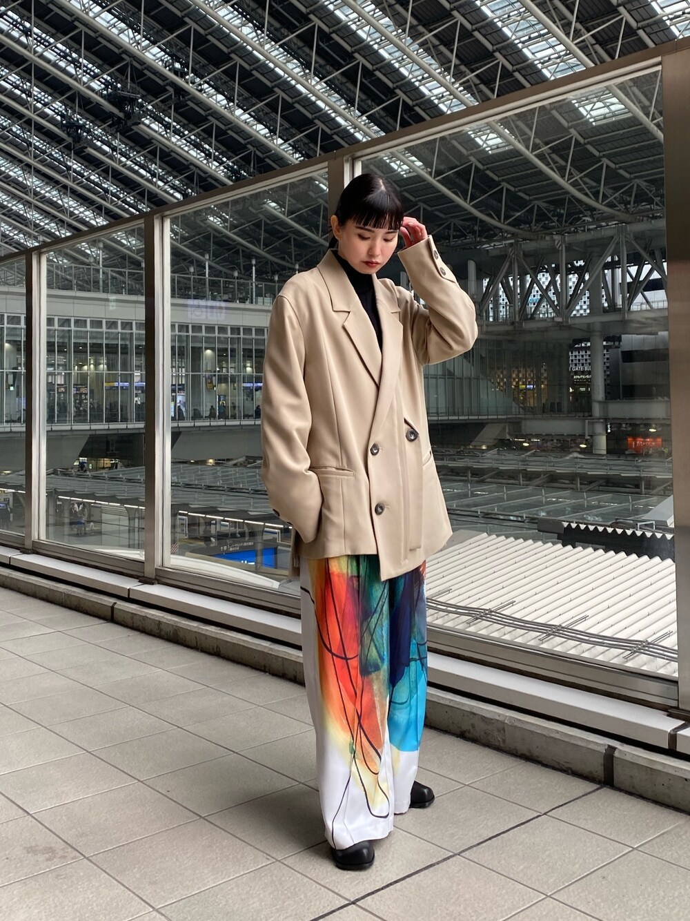 UN3D.（アンスリード）の「LINE ART PT / ラインアートパンツ（その他