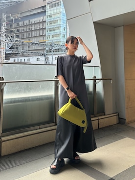 「152cm」｜「アイテム（アクセサリー）」を使った、HINATAさん（レディース・152cm）の夏コーディネート