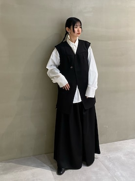 「152cm」｜「アイテム（アクセサリー）」を使った、HINATAさん（レディース・152cm）の冬コーディネート