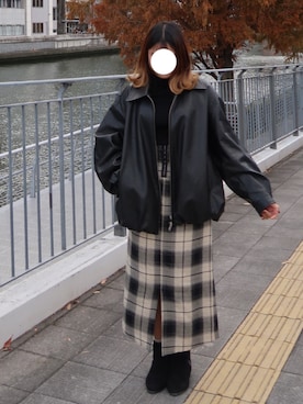 CLANE（クラネ）の「【CLANE/クラネ】DAD SHORT BALLOON BLOUSON