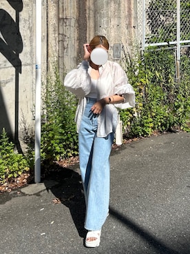 「fifth（フィフス）のアイテム（キャミソール）」を使った、chnpさん（レディース・152cm）の春コーディネート