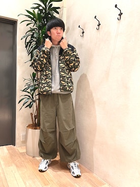 「Franklin Climbing（フランクリンクライミング）のアイテム（その他アウター）」を使った、しぶさん（メンズ・178cm）の秋コーディネート
