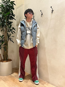 「CIAOPANIC TYPY（チャオパニックティピー）のアイテム（パーカー）」を使った、しぶさん（メンズ・178cm）の秋コーディネート