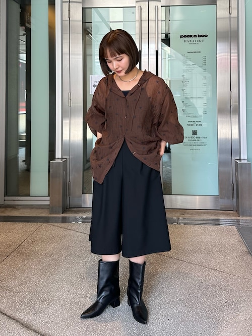 YOSHIEさん(レディース・156cm)の夏コーディネート