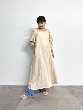 YOSHIEさん（レディース・156cm）の夏コーディネート