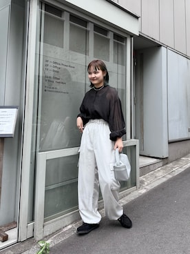 YOSHIEさん(レディース・156cm)の春コーディネート