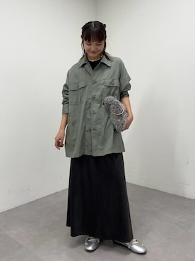 「ロングスカート」｜YOSHIEさん（レディース・156cm・20代）の秋コーディネート