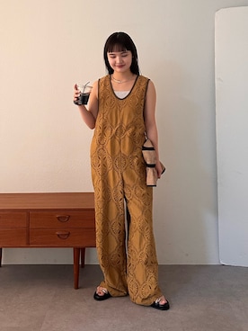 YOSHIEさん(レディース・156cm)の春コーディネート