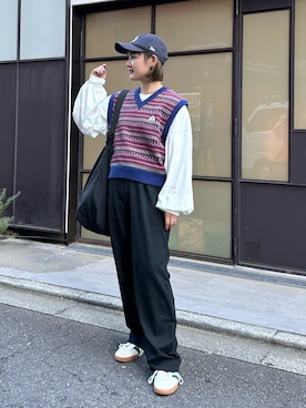 YOSHIEさん（レディース・156cm）の夏コーディネート