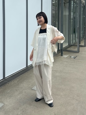 YOSHIEさん(レディース・156cm)の春コーディネート
