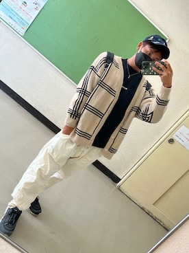 「CONVERSE（コンバース）のアイテム（Tシャツ/カットソー）」を使った、onesei0725さん（メンズ・171cm）の秋コーディネート