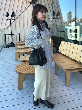 「I_am（アイアム）のアイテム」を使った、rikoさん（レディース・154cm）の春コーディネート