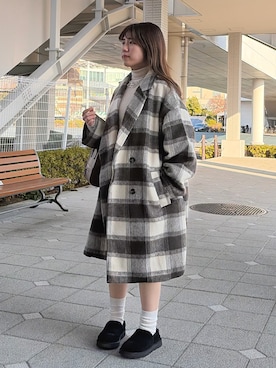 rikoさん（レディース・154cm）の冬コーディネート