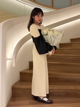 「アイテム（その他）」を使った、rikoさん（レディース・154cm）の秋コーディネート