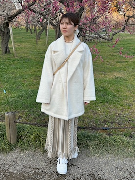 rikoさん（レディース・154cm）の冬コーディネート