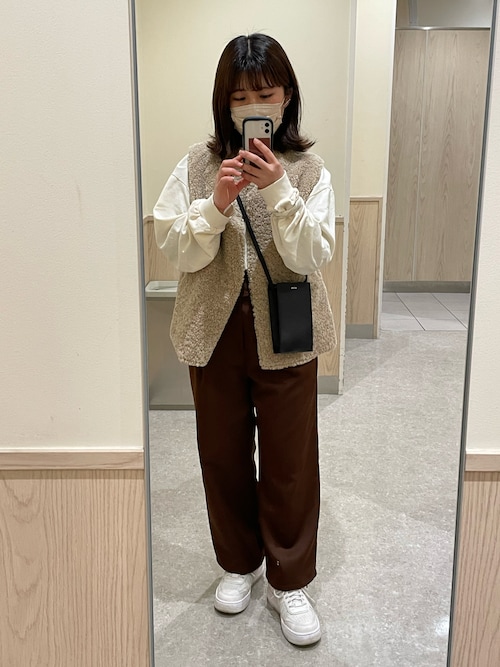 ボアベスト　amiur Amiur（エミレ）の「boa switching vest（ベスト）」 - WEAR