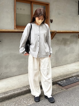「STANDOIL（スタンドオイル）のアイテム」を使った、rikoさん（レディース・154cm）の秋コーディネート