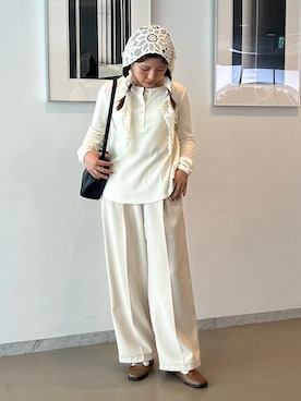「アイテム（その他）」を使った、rikoさん（レディース・154cm）の秋コーディネート